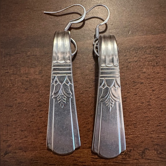 Hand Crafted Jewelry - Spoon Earrings